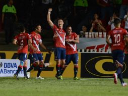 Julio Cesar Furch anotó el segundo tanto para los escualos. MEXSPORT / L. Monroy