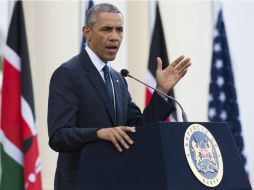 Obama recuerda que su país tiene larga experiencia en consecuencias de ''tratar a la gente de manera distinta''. AFP / S. Loeb