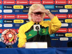 El técnico alemán de la Selección de Jamaica, Winfried Schafer. NTX / J. Pazos