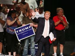 El equipo de campaña del empresario excluye a los periodistas debido a una editorial que apareció en el diario donde trabajan. AFP / S. Olson