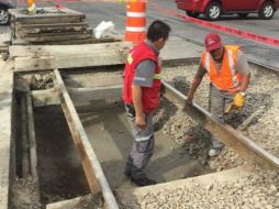 El socavamiento era de aproximadamente dos y medio metros de diámetro por dos metros de profundidad. TWITTER / @SITEURJAL