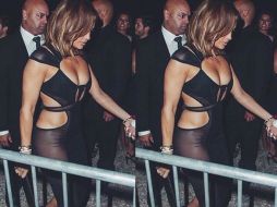 Kim Kardashian compartió las imágenes de J.Lo, demostrando su admiración por la artista. TWITTER / @kimkardashian