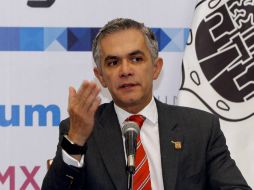Durante la ausencia de Mancera, distintos integrantes del gabinete le informarán sobre las acciones de gobierno que se realizarán. NTX / ARCHIVO