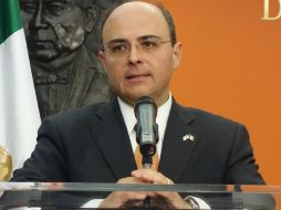 Meade reconoció el liderazgo de Alcocer, quien desde 2013 impulsó la transformación de las relaciones de México, EU y Canadá. NTX / ARCHIVO