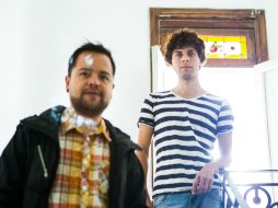 El director Héctor Torres y Raymundo Medina, actor de la obra. EL INFORMADOR / P. Pérez