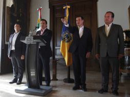 Miguel Castro Reynoso, durante la toma de protesta como titular de la Sedis. EL INFORMADOR / E. Barrera