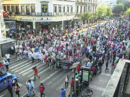 A pesar de las manifestaciones, la Comisión de Salud del Congreso federal aún no tiene un documento de reforma al sistema de salud. EL INFORMADOR / A. Hinojosa