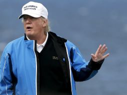 Trump mencionó que de esta forma actúan los hombres de negocios. AP / S. Heppell