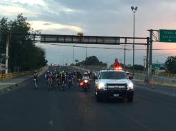 Fueron 100 participantes los que hicieron el Gran Fondo; el resto compitió para el Medio Fondo. FACEBOOK / Ciclismo Para Todos Mexico