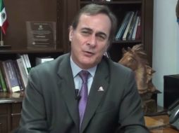 Castañón habló en su mensaje semanal ''Señal Coparmex''. YOUTUBE / videotecaCoparmex