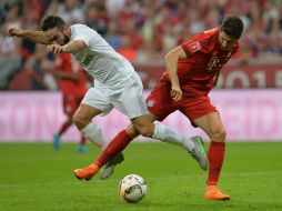 El Bayern se adueñó del balón y dispuso de más ocasiones que su rival para marcar. AP / K. Joensson