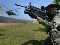 El ataque a militares lo habrían realizado miembros de Sendero Luminoso. AFP / C. Bouroncle