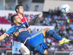 El gol que le dio la victoria a Chivas fue obra de Michel Vázquez. ESPECIAL /