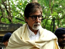 Amitabh Bachchan.  El primer actor ocupa el séptimo lugar de los actores mejor pagados. AFP / ARCHIVO