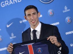 Ángel Di María pasó el reconocimiento médico pese a la lesión. AFP / M. Medina