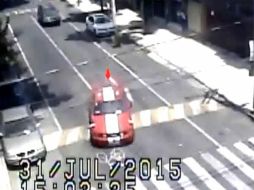 No hay registros de que el Mustang rojo esté relacionado en casos de ''trasiego de droga'' en Nezahualcóyotl, Estado de México. SUN / ARCHIVO