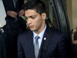 El delantero, Raúl Jiménez, jugaría la siguiente campaña en Portugal. AFP / ARCHIVO