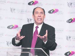 Alfredo Sahagún, director operativo de la Nuevo Progreso, anunció el arranque de las novilladas en el coso de la Colonia Monumental. EL INFORMADOR / A. Hinojosa