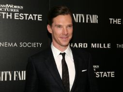 Cumberbatch asegura que es 'poco agradable' estar sobre el escenario y ver una 'luz roja grande' de la cámara. AP / ARCHIVO