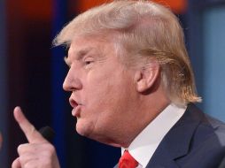 Trump ha causado controversia por sus comentarios racistas y misóginos. AFP / ARCHIVO