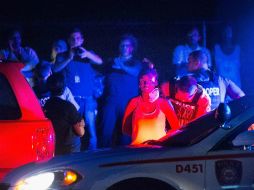 No hubo heridos por parte de la policía ni civiles. AFP / S. Olson