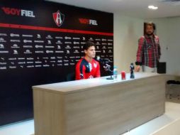 'Ponchito' señala que está a la orden de lo que diga el técnico. EL INFORMADOR / M. Valdez