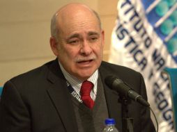 Eduardo Sojo sostiene que la información que tiene el Inegi debe ser explotada para mejorar políticas públicas en seguridad. NTX / ARCHIVO