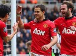 Javier Hernández, jugará en el Manchester United ante el Brujas belga el próximo martes 18 de agosto. INSTAGRAM / @ch14_instagram