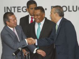 Camacho Quiroz rechaza que el proceso interno en el PRI sea una simulación al proceso del PAN, como les han acusado. NTX / ARCHIVO