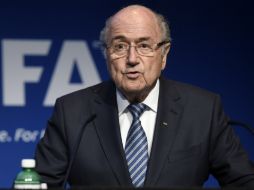 Sepp Blatter habló para la revista semanal de FIFA. AP / ARCHIVO
