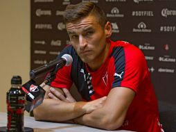 Gonzalo Bergessio dio la cara ante los medios luego de la estrepitosa goleada recibida ante Pumas el miércoles pasado en CU. MEXSPORT / S. Molina