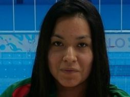 Jessica Hernández gana bronce en los 100 metros dorso S7 con un tiempo de 1:37.09 minutos. TWITTER / @CONADE