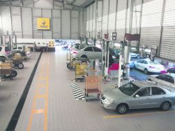 El objetivo del trabajo que se realiza en los talleres de las agencias Renault es  optimizar los  procesos, haciendo más con menos. EL INFORMADOR / J. Pérez