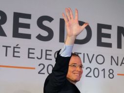 Ricardo Anaya se comprometió a reducir su sueldo y dirigir los esfuerzos del PAN contra la Reforma Fiscal. NTX / P. Sánchez