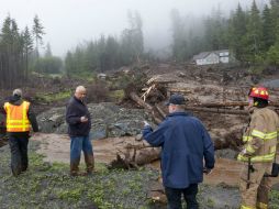 Autoridades afirman que todos los desaparecidos estaban en el mismo barrio afectado. AP / J. Poulson