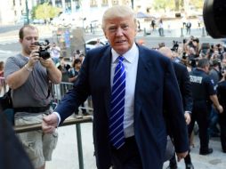 El magnate suma votos pese a polémicas declaraciones misóginas y anti migrantes. AFP / D. Emmert