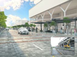 NUEVA VISTA. Con la extensión del paso a desnivel de Hidalgo, se proyecta construir una plazoleta para hacer la zona más peatonal. ESPECIAL /