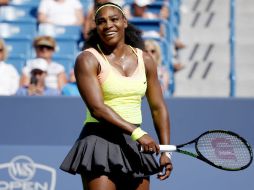 Serena Williams necesitó de sólo 54 minutos para vencer a su rival. AP / J. Minchillo