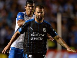 Con su triplete, Emmanuel Villa se convirtió en el máximo goleagos del certamen, con siete dianas. MEXSPORT / I. Ortiz