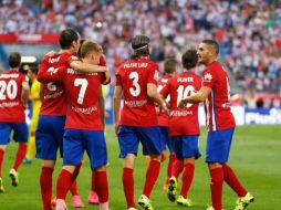 El gol de la victoria fue por parte del francés Antoine Griezmann al minuto 16. TWITTER / @Atleti