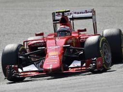 Kimi Raikkonen, piloto del equipo Ferrari. AP / M. Meissner