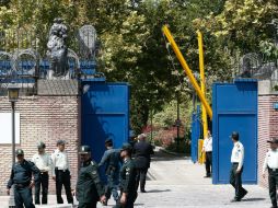 La apertura de la embajada se produce semanas después de que Irán llegó a un acuerdo con seis potencias mundiales. EFE / A. Taherkenareh