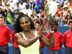 Esta fue la tercera final consecutiva de Serena en Cincinnati. EFE / T. Maury
