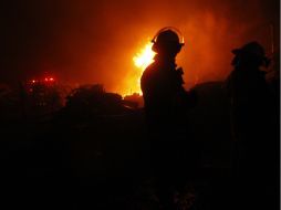 Ramón Muchacho señala que las llamas fueron controladas antes de la medianoche. EL INFORMADOR / ARCHIVO