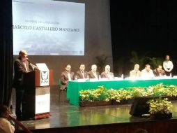Marcelo Castillero Manzano rindió su primer informe de actividades 2014-2015. FACEBOOK / IMSS Jalisco