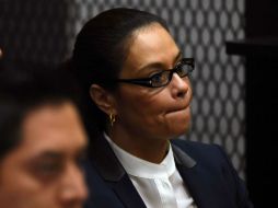 Baldetti habría recibido al menos 3.7 MDD en sobornos. AFP / J. Ordonez