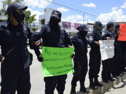 Fueron cesados tras iniciar un paro de labores hace unos meses para exigir la destitución del secretario de Seguridad Pública. SUN / ARCHIVO