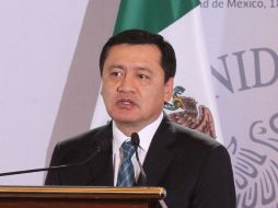 Osorio acompañó a los senadores en el inicio de periodo. NTX / ARCHIVO