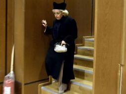 Thanou juró el cargo en una breve ceremonia religiosa en el palacio presidencial. AFP / ARCHIVO