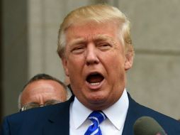 Trump se ubica momentáneamente al frente de la contienda republicana. AFP / D. Emmert